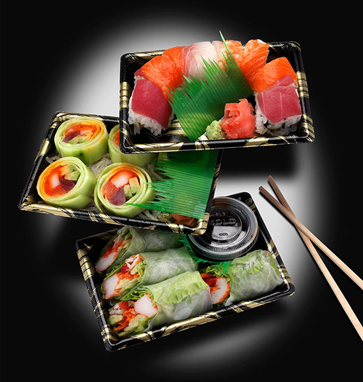 sushi, fish, Oriental, chopsticks,